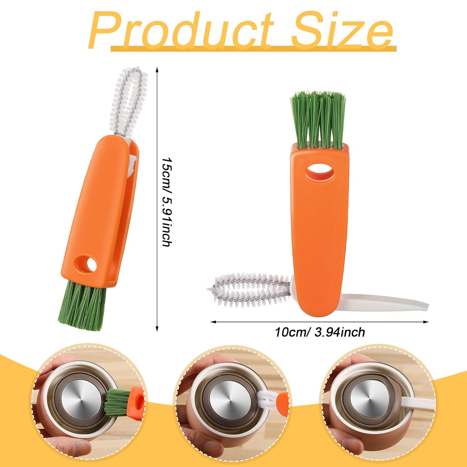 6483 3 in 1 Multifunctional Cleaning Brush Mini Glass Cover Cleaning Brush Bottle Cleaning Brush Set Cup Cleaner Brush Bottle Cap Detail Brush for Bottle Cup Cover Lid Home Kitchen Washing Tool (1 Pc) 6483 3 in 1 Multifunctional Cleaning Brush Mini Glass Cover Cleaning Brush Bottle Cleaning Brush Set Cup Cleaner Brush Bottle Cap Detail Brush for Bottle Cup Cover Lid Home Kitchen Washing Tool (1 Pc)